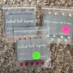 Close to My Heart Sequins and Dots Set